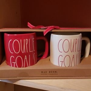 Rae Dunn couple goals mugs